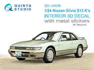 Nissan Silvia S13 K-s 3D-Printed & coloured Interior #QTSQD24036R