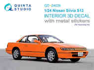 Nissan Silvia S13 3D-Printed & coloured Interior #QTSQD24039R