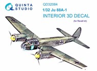Interior 3D Decal - Ju.88A-1 (REV kit)* #QTSQD32084