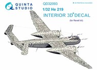 Interior 3D Decal - He.219 (REV kit)* #QTSQD32093