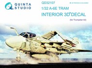 Quinta Studio  1/32 Interior 3D Decal - A-6E TRAM Intruder (TRP kit) QTSQD32107