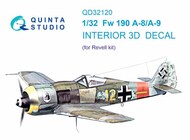 Interior 3D Decal - Fw.190A-8/A-9 (REV kit)* #QTSQD32120