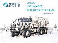 Interior 3D Decal - Ural-4320 Truck (TRP kit)* #QTSQD35019