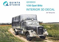 Interior 3D Decal - Opel Blitz (TAM kit)* #QTSQD35033