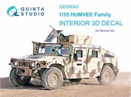Interior 3D Decal - Humvee Family (BNC kit)* #QTSQD35043