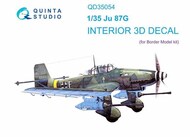 Interior 3D Decal - Ju.87G Stuka (BDM kit) #QTSQD35054