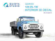  Quinta Studio  1/35 Soviet ZiL-130 3D-Printed & coloured Interior QTSQD35163