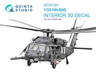  Quinta Studio  1/35 3D Decal - HH-60G Pave Hawk (ZIM/KTH kit) QTSQD35164