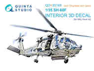 Quinta Studio  1/35 3D Decal - SH-60F Ocean Hawk + Resin (ZIM/KTH kit) QTSQD35169R