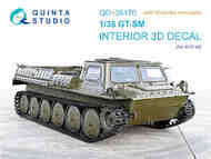 GT-SM 3D-Printed & coloured Interior on decal paper (AVD) #QTSQD35170R