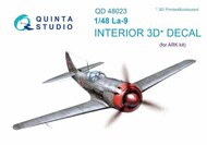Interior 3D Decal - La-9 (ARK kit) #QTSQD48023