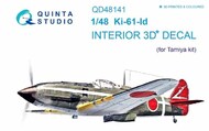 Quinta Studio  1/48 Kawasaki Ki-61-Id 3D-Printed & coloured Interior on decal paper QTSQD48141