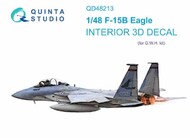 Interior 3D Decal - F-15B Eagle (GWH kit)* #QTSQD48213