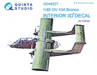 Quinta Studio  1/48 North-American/Rockwell OV-10A Bronco 3D-Printed & coloured Interior QTSQD48227
