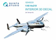 Interior 3D Decal - He.219 (TAM kit) #QTSQD48229