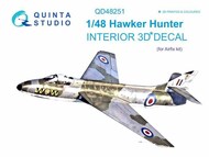 Interior 3D Decal - Hawker Hunter (AFX kit) #QTSQD48251