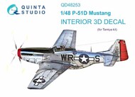 Interior 3D Decal - P-51D Mustang (TAM kit)* #QTSQD48253