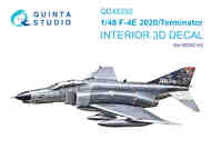 McDonnell F-4E 2020 Terminator 3D-Printed & coloured Interior QTSQD48350