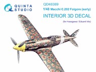 Interior 3D Decal - Mc.202 Folgore Early (HAS/EDU kit) #QTSQD48389