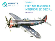 Republic P-47M Thunderbolt 3D-Printed & coloured Interior OUT OF STOCK IN US, HIGHER PRICED SOURCED IN EUROPE #QTSQD48422