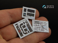  Quinta Studio  1/48 Interior 3D Decal - J-20 (MNG kit) OUT OF STOCK IN US, HIGHER PRICED SOURCED IN EUROPE QTSQD48441