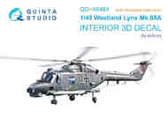  Quinta Studio  1/48 Westland Lynx Mk.88A 3D-Printed & coloured Interior QTSQD48484R