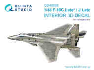  Quinta Studio  1/48 McDonnell F-15C Eagle Late/F-15J Late 3D-Printed & coloured Interior OUT OF STOCK IN US, HIGHER PRICED SOURCED IN EUROPE QTSQD48598