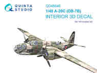 Douglas A-20C Havoc (DB-7B) 3D-Printed & coloured Interior QTSQD48646