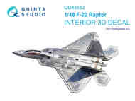Lockheed-Martin F-22 Raptor 3D-Printed & coloured Interior QTSQD48652