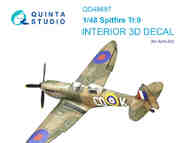 Supermarine Spitfire Tr.9 3D-Printed & coloured Interior #QTSQD48697