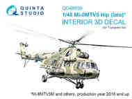 Mi-8MTV5 3D-Printed & coloured Interior #QTSQD48699