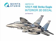 Interior 3D Decal - F-15E Strike Eagle (REV kit) #QTSQD72110