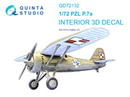 Interior 3D Decal - PZL P.7a (ARM kit) #QTSQD72132