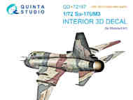 Sukhoi Su-17UM3 3D-Printed & coloured Interior #QTSQD72167R