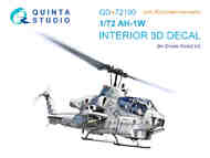 Bell AH-1W 3D-Printed & coloured Interior #QTSQD72190R