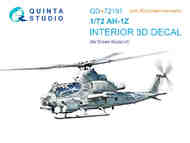 Bell AH-1Z 3D-Printed & coloured Interior #QTSQD72191R