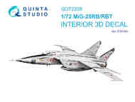Mikoyan MiG-25RB/Mikoyan MiG-25RBT 3D-Printed & coloured Interior #QTSQD72208