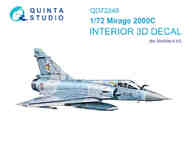  Quinta Studio  1/72 3D Decal - Mirage 2000C (MDV kit) QTSQD72249