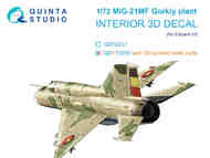 3D Decal - MiG-21MF Fishbed [Gorkiy Plant] + Resin (EDU kit) #QTSQD72259R