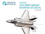 Lockheed-Martin F-35A/Lockheed-Martin F-35? Lightning II 3D-Printed & coloured Interior #QTSQD72262