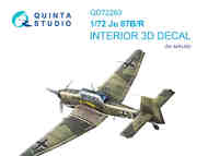Junkers Ju.87B/Ju.87R Stuka 3D-Printed & coloured Interior #QTSQD72263