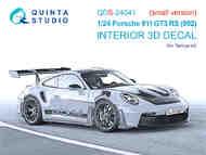 Porsche 911 GT3 RS (992) 3D-Printed & coloured Interior #QTSQDS24041