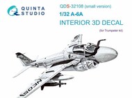 Interior 3D Decal - A-6A Intruder (TRP kit) Small Version* #QTSQDS32108