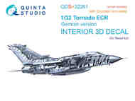 Panavia Tornado ECR German 3D-Printed & coloured Interior #QTSQDS32261R