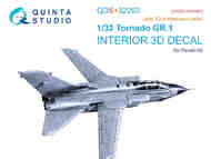 Panavia Tornado GR.1 3D-Printed & coloured Interior #QTSQDS32263R