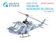 Bell UH-1B 3D-Printed & coloured Interior #QTSQDS35158