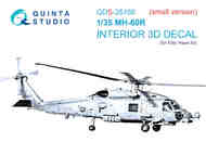  Quinta Studio  1/35 3D Decal - MH-60R SeaHawk (ZIM/KTH kit) Small Version QTSQDS35166