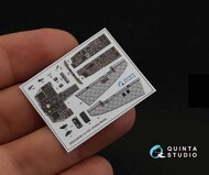  Quinta Studio  1/48 Interior 3D Decal - A-10C Thunderbolt II (HBS kit) Small Version OUT OF STOCK IN US, HIGHER PRICED SOURCED IN EUROPE QTSQDS48361