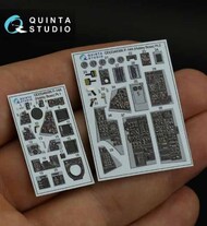  Quinta Studio  1/48 Interior 3D Decal - F-14A Tomcat (HBS kit) Small Version QTSQDS48395