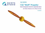  Quinta Studio  1/32 'Wolff' Propeller (ROD kit)" QTSQL32005